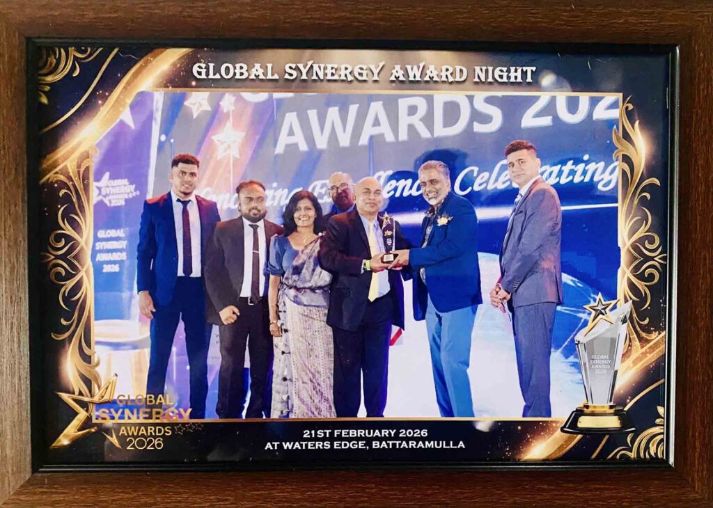 Ebony Studio team at the Global Synergy Awards 2025